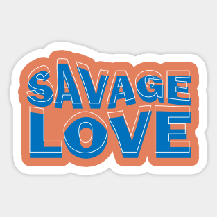 savage love bts Sticker